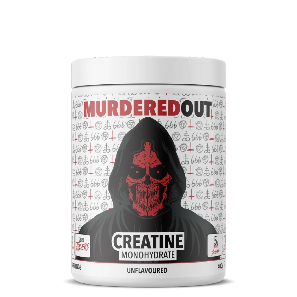 Micronised Creatine Monohydrate 400g Murdered Out 1 Micronised Creatine Monohydrate 400g Murdered Out