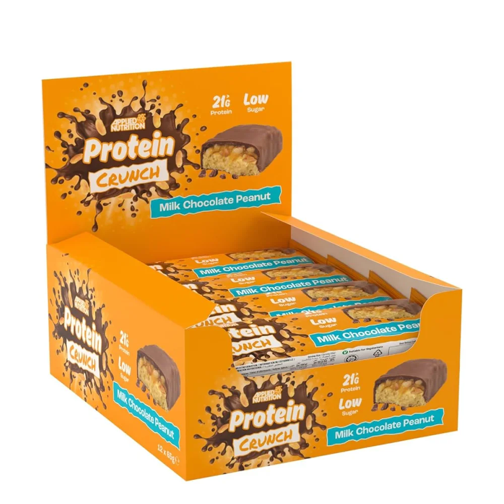 Protein Crunch Bar 12x62g Applied Nutrition 1 Protein Crunch Bar 12x62g Applied Nutrition