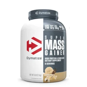 Super Mass Gainer est un gainer de masse musculaire avec un profil calorifique approprié, spécialement conçu pour répondre aux besoins.