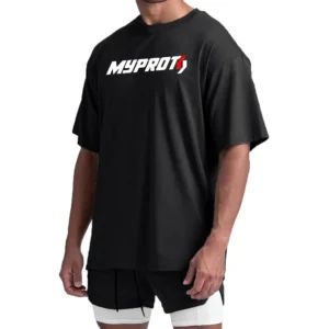 T-shirt Myprot oversize Black