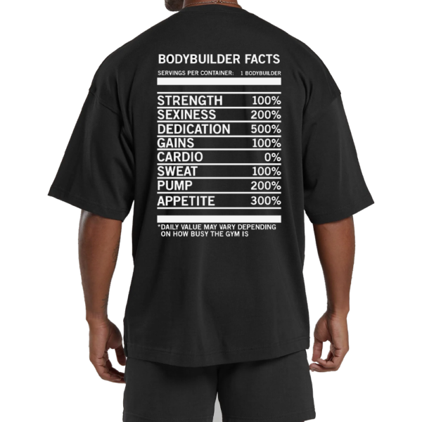 T-shirt Myprot oversize Black