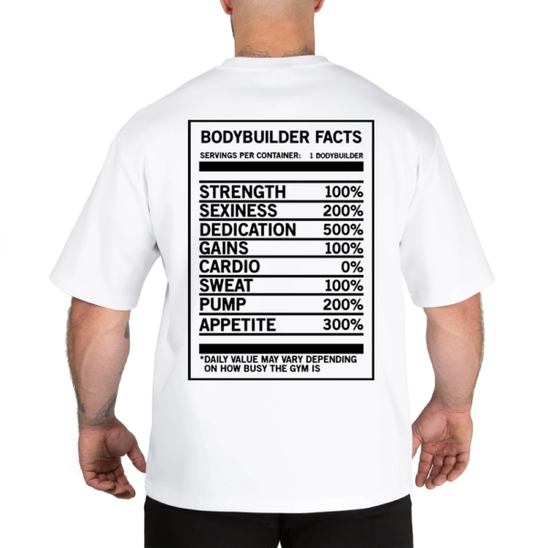 T-shirt Myprot oversize White