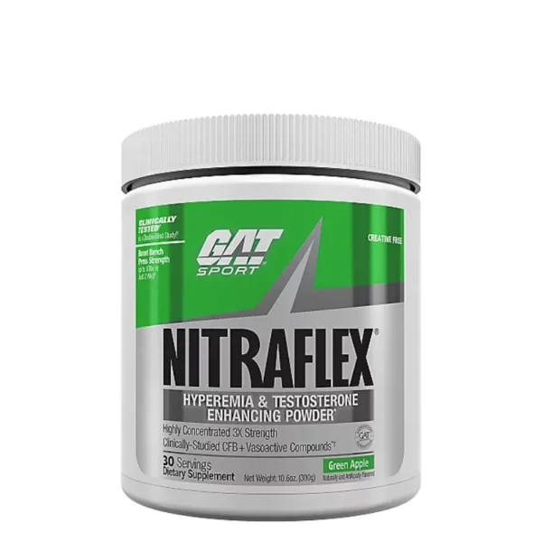 Nitraflex Hypermia & Tstosterone Enhancing Powder 300g Gat Sport