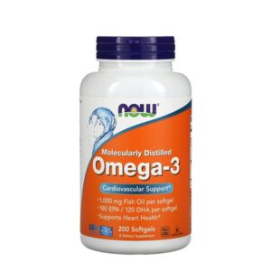 Omega-3 200 softgels Now Foods