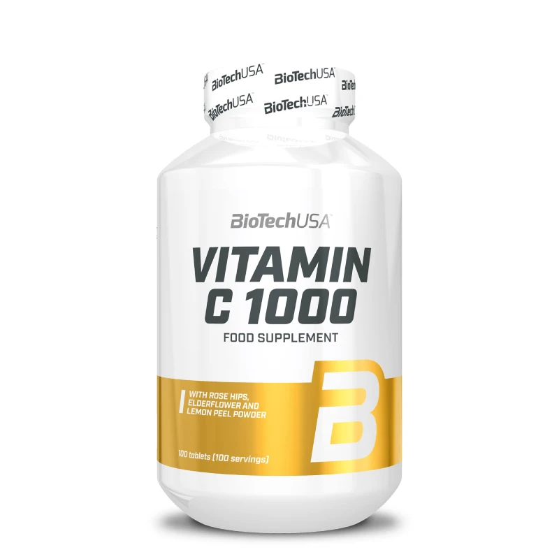 Vitamin C 1000 100 Tablettes BiotechUSA 1 Vitamin C 1000 100 Tablettes BiotechUSA