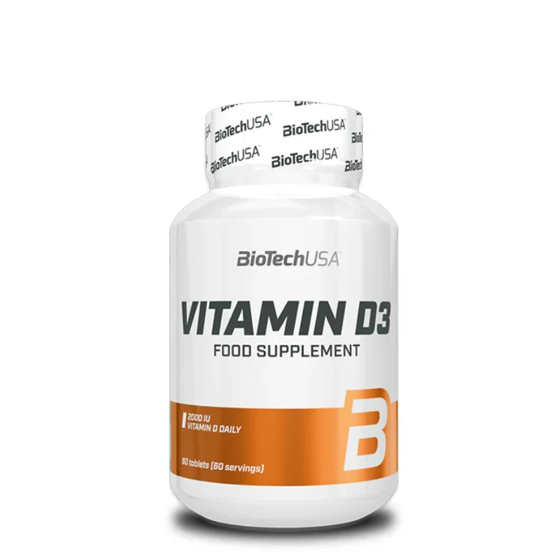 Vitamin D3 60 comprimés BiotechUSA 1 Vitamin D3 60 comprimés BiotechUSA