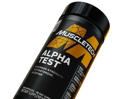 Alpha Test 120 Veggie Capsules Muscletech 1