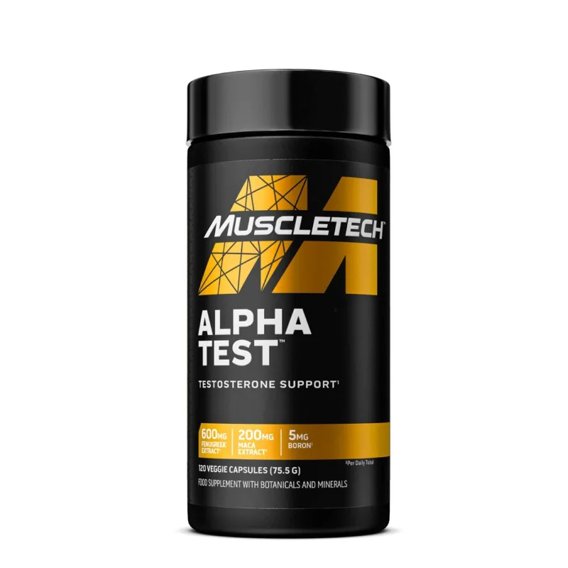 Alpha Test 120 Veggie Capsules Muscletech 1 Alpha Test 120 Veggie Capsules Muscletech