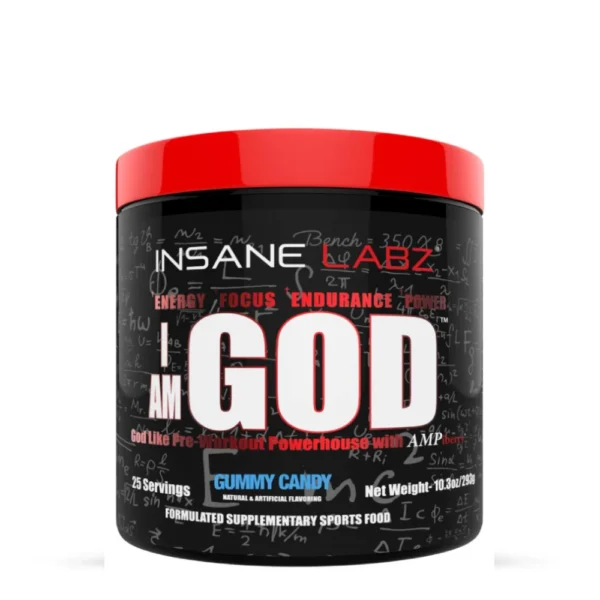 I am God 25 Servings Insane Labz