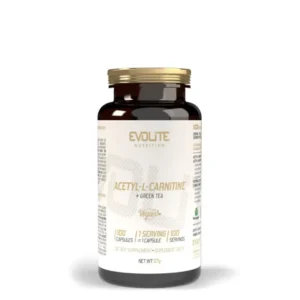 Acetyl L-Carnitine + Green Tea100 veg capsules Evolite Nutrition