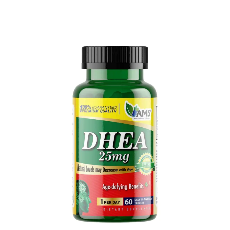 DHEA 25mg 60 Comprimés AMS 1 DHEA 25mg 60 Comprimés AMS