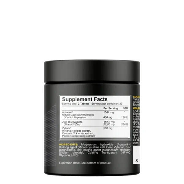 ZM-z™ 60 Comprimés Dedicated Nutrition