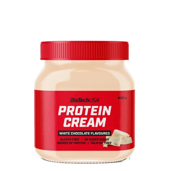 Cream Protein 400g Chocolat Blanc BiotechUSA