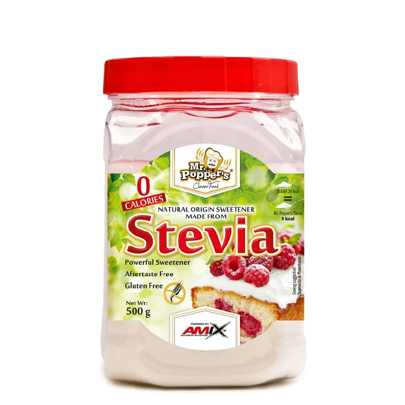 Mr Popper's Stevia 500g Amix 1 Mr Popper's Stevia 500g Amix