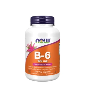 B-6 100mg 250 Veg Capsules Now