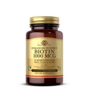 Biotin 1000mcg 100 Veg capsules Solgar
