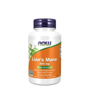 Lion's Mane 500mg 60 Veg Capsules Now