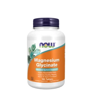 Magnesium Glycinate 180 tablettes Now