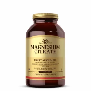 Magnesium Citrate 120 Tablettes Solgar