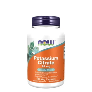 Potassium Citrate 99mg  180 Veg Capsules