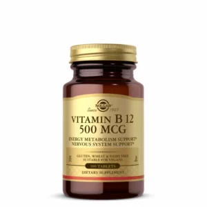 Vitamine B12 500mcg 100 tablettes Solgar