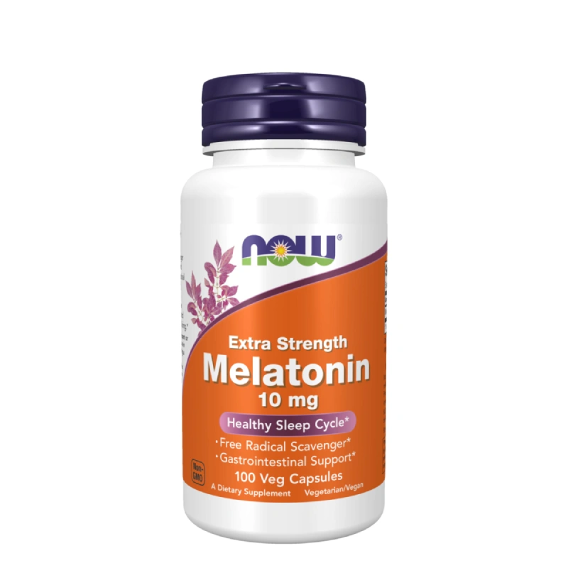 Melatonin 10mg 100 Veg Capsules Now 1 Melatonin 10mg 100 Veg Capsules Now