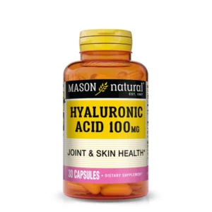Hydratez votre peau et soutenez vos articulations avec Mason Vitamins Acide Hyaluronique, un supplément anti-âge de haute qualité