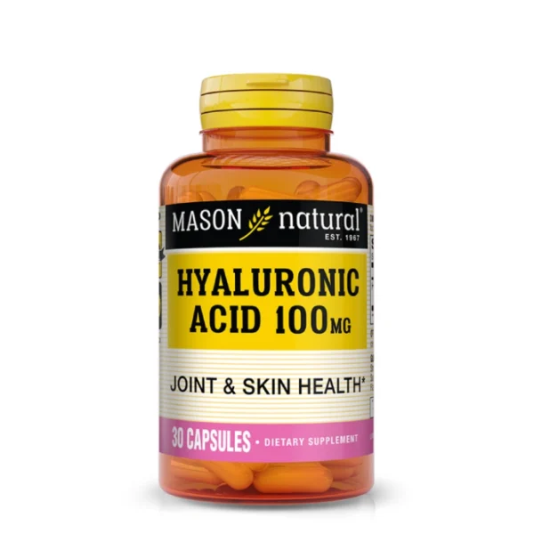 Hydratez votre peau et soutenez vos articulations avec Mason Vitamins Acide Hyaluronique, un supplément anti-âge de haute qualité