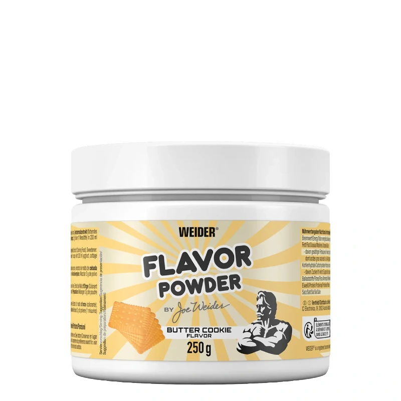 Flavor Powder 250g Weider 1 Flavor Powder Weider – Poudre aromatisante sans sucre pour recettes