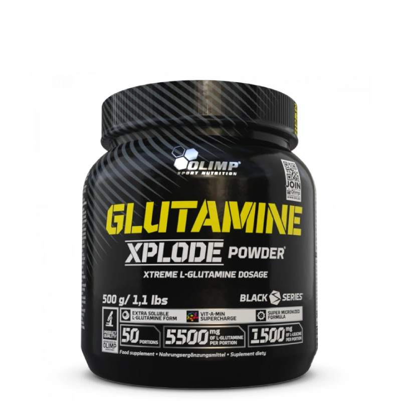 Glutamine Xplode Powder 500g Olimp Sport 1 Glutamine Xplode Powder Olimp Sport – Récupération Musculaire
