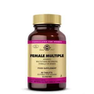 Female Multiple Solgar – Multivitamines Femme Énergie et Vitalité