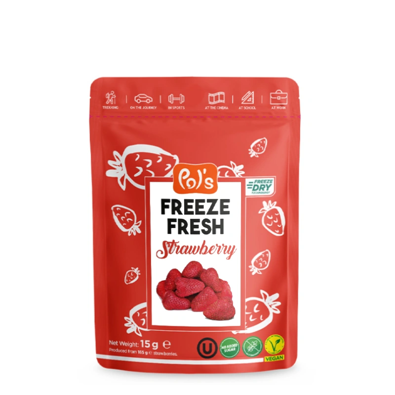 Pol’s Freeze Fresh Fruit - Fraise 15g 1 Pol’s Freeze Fresh Fruit - Fraise 15g