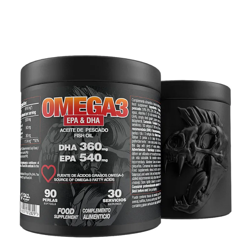 Omega3 90 Softgels Zoomad Labs 1 Omega3 Zoomad Labs – Santé du cœur, cerveau et peau