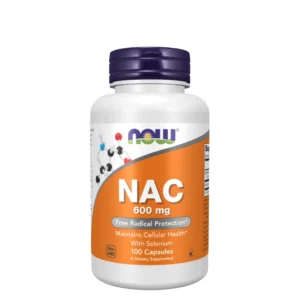 NAC 600mg avec Sélénium NOW Foods – Antioxydant Puissant