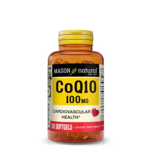 CoQ10 100mg Mason Natural | Énergie et Santé Cardiaque