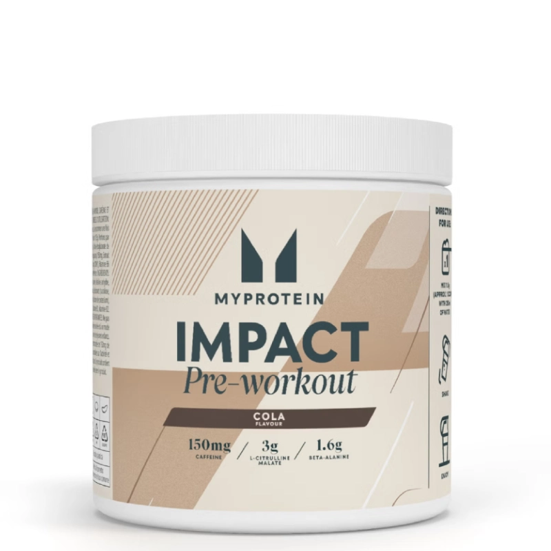 Impact Pre-Workout 500g Myprotein 1 Impact Pre-Workout Myprotein – Énergie, Force et Performance