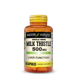 Milk Thistle 500mg Mason Natural | Foie et Détox