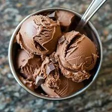 Glace au chocolat