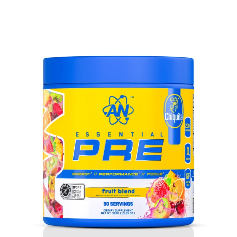Essential Pre Chiquita® 399g Applied Nutrition 1 Essential Pre Chiquita® – Pré-Workout Énergie & Performance | AN Supps