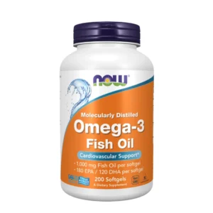 Omega-3 Fish Oil NOW Foods – Cœur et Santé