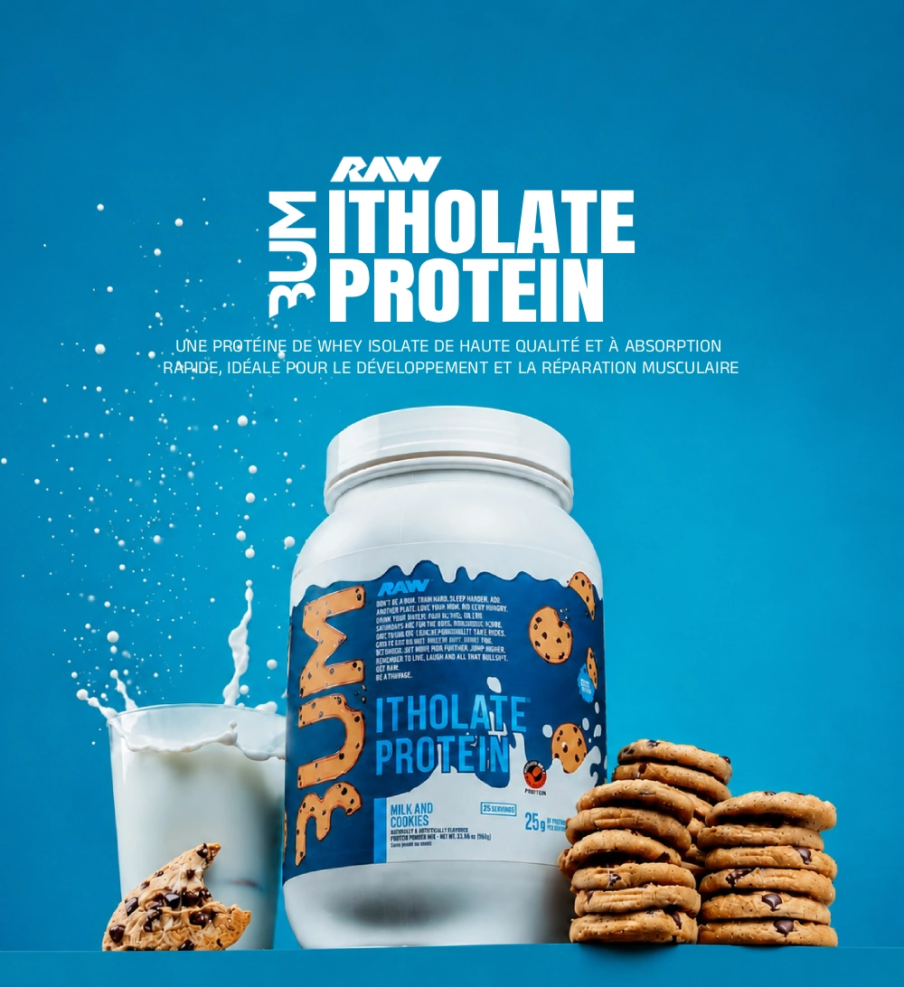 CBUMS Signature Itholate Protein 25 Servings Raw Nutrition Banner mobile