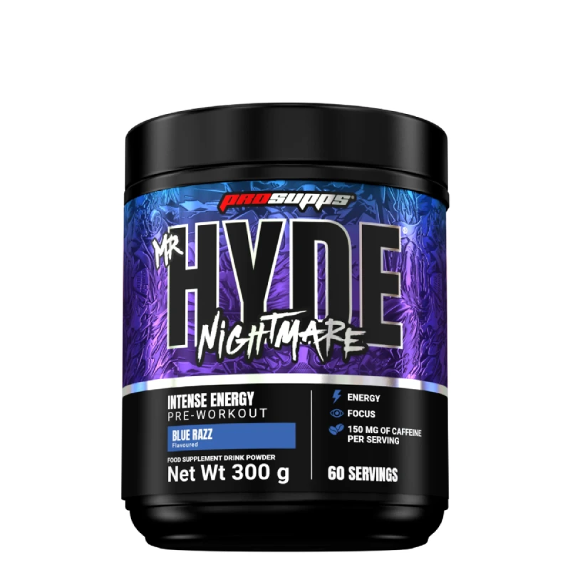 MR Hyde Nightmare Pre-Workout 300g ProSupps 2 MR Hyde Nightmare Pre-Workout ProSupps | Booster Pré-Entraînement
