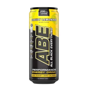 ABE ALL BLACK EVERYTHING Canette 330ML  Applied Nutrition - Limonade nuageuse