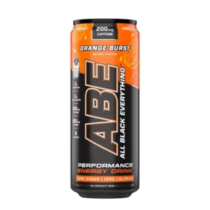 ABE ALL BLACK EVERYTHING Canette 330ML  Applied Nutrition - Eclat d'orange