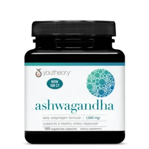 Ashwagandha 1000mg YouTheory | KSM-66® et Gingembre
