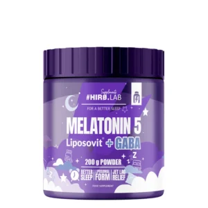 Melatonin 5 Liposovit + GABA Hiro.Lab | Sommeil et Relaxation
