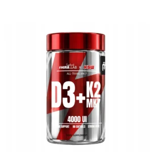 D3+K2 MK7 90 Softgels #HIRO.LAB – Os et Immunité