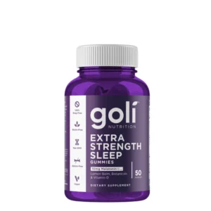 Extra Strength Sleep 50 Gummies Goli Nutrition