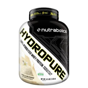 Hydropure 100% Hydrolyzed Whey Protein Nutrabolics | 28g Protéines