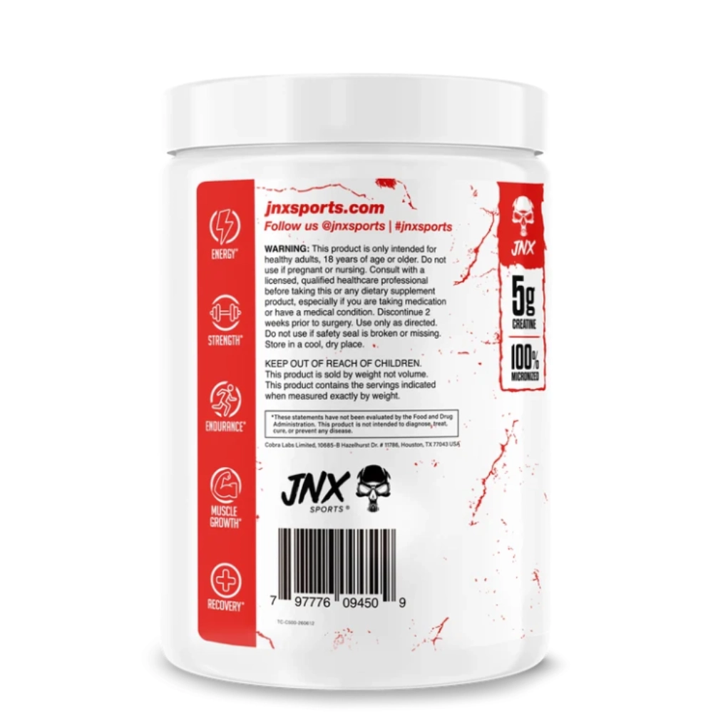 The Curse! Creatine Monohydrate 500g Jnx Sports